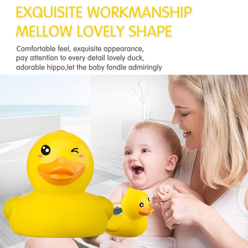BH Baby Thermometer, The Infant Baby Bath Floating Toy Safety Temperature Thermometer (Winking Duck) - Image 5